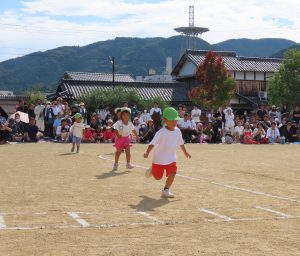 ３歳児かけっこ